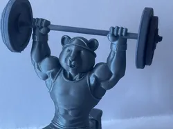 Gym panda decoration - Free 3D Print Model