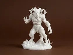 Horned Fantasy Monster 3D Model - Free 3D Print Model