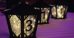 Japanese Centerpiece Lanterns for Wedding