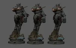 King Thor 3D Print Model in Figurines 640916
