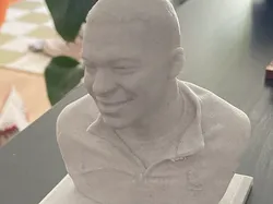 Kylian Mbappé Busto - Free 3D Print Model
