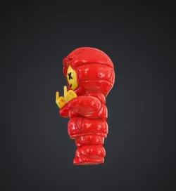 Lego - Puffer Rebel – Vinyl Toy Style Mini Figure