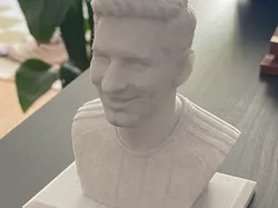 Lionel Messi Bust - Free 3D Print Model