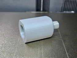M22x1.5 Female to 1/4" NPT Male Mockup Adapter - Free 3D Print Model