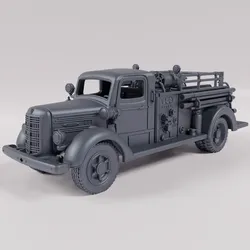 Mack Model E Fire Truck (US, WW2)