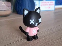 Midnight Kitty Rebel - Free 3D Print Model