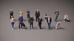 Models of people x 14