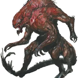 Mutant DeathClaw (concept art) from Fallout