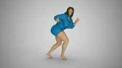 Mystery Hunter Woman 3D Print Model in Woman 640998