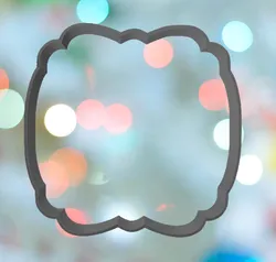 Plaque Cookie Cutter