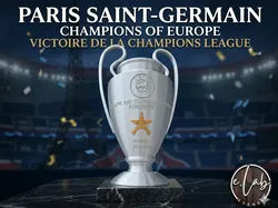 PSG Champions League Trophy - No AMS Needed - Free 3D Print Model