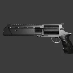 Residual Evil 9 Requiem - Leon's Revolver "Requiem" - Leon's Revolver "Requiem