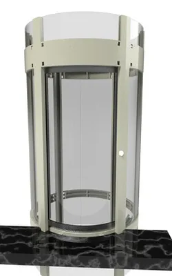 Round Elevator Shaft Structure - Elava
