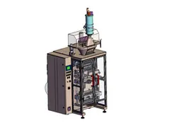 Six-column vertical powder packaging machine