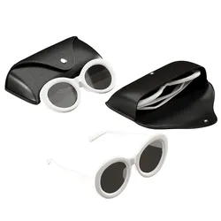Snein Round Sunglasses with Case