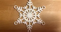 Snowflake Christmas Ornament Christmas Tree XMAS decoration
