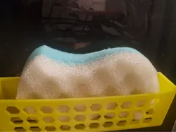 sponge holder with suction cups - Free 3D Print Model