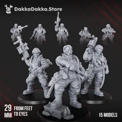 The Alcat Rats Infantry Squad (x15)
