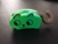 Toothpaste Squeezer - Kitten V2 - Free 3D Print Model