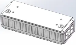 Vehicle-mounted mobile power supply SolidWorks