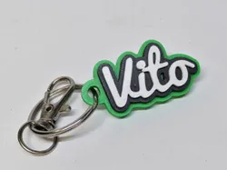 Vito Keychain - Free 3D Print Model