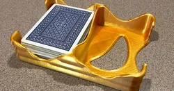 Wavy Card Tray - Dual Deck Playing Card Holder