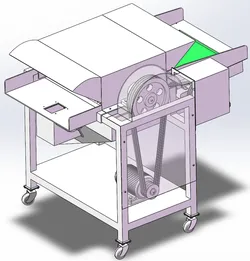 Wheat thresher SW 3Danimation simulation