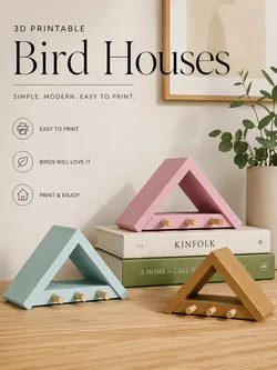 3D Printable Bird House