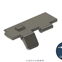 AIRSOFT A&K M249 PARA POLYMER MAG RELEASE LATCH COVER