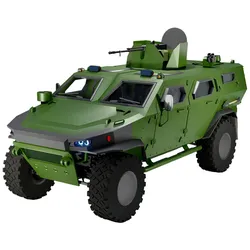 Armored Military Tactical Vehicle 3D Combat Truck