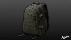 Black Tactical Backpack
