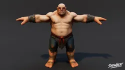 Brute Ogre T-Pose Pack