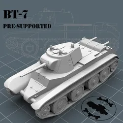 BT-7 - Soviet Light Tank - 1/72 Scale