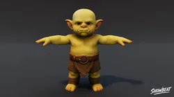 Child Ogre T-Pose Pack