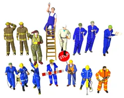 Collection of s of Multi Professional Character Characters