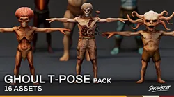 Complete Ghoul T-Pose Pack T