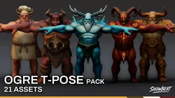 Complete Ogre T-Pose Pack