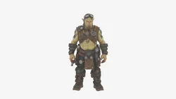 Detailed Inventive Mechanical Orc Engineer World of Style
