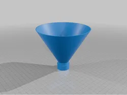 Funnel with built in siphon