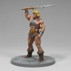 He-Man: The Most Powerful Man in the Universe - 3D Collectible Statue