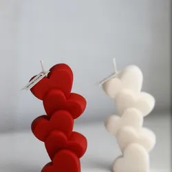 Heart Stack Candle Mold Housing (Matrix) / Matriz para Vold de Velas de Velas Corazones