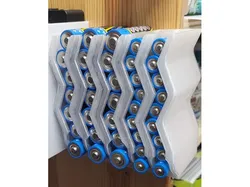 Holder for AA and AAA batteries - no tipping or tilting