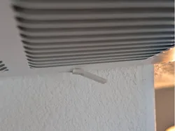 HVAC filter vent lever extension