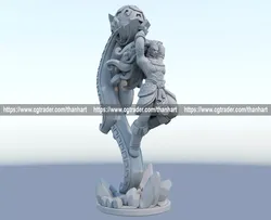 illaoi 3D Print Model from League of Legends