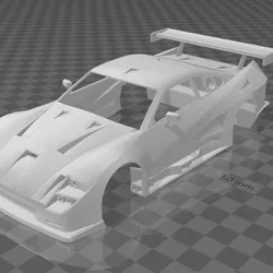 Lister Storm V12 GT2 Shell Body – Divided Parts for Easy Printing