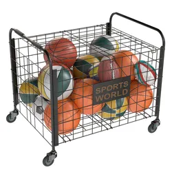Metal ball storage black and multiple balls