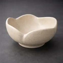 Organic Petal-Shaped Bowl 0010