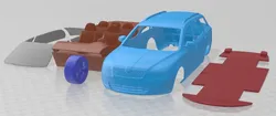 Skoda Octavia Combi 2009 Printable Car 3D Print Model in Automotive 607922