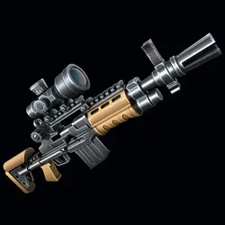 Stylized M14 Rifle