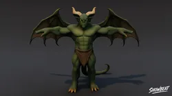 Winged Ogre T-Pose Pack